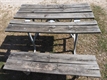 Typical Sad-Looking Picnic Table